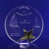star trophy award 3d crystal